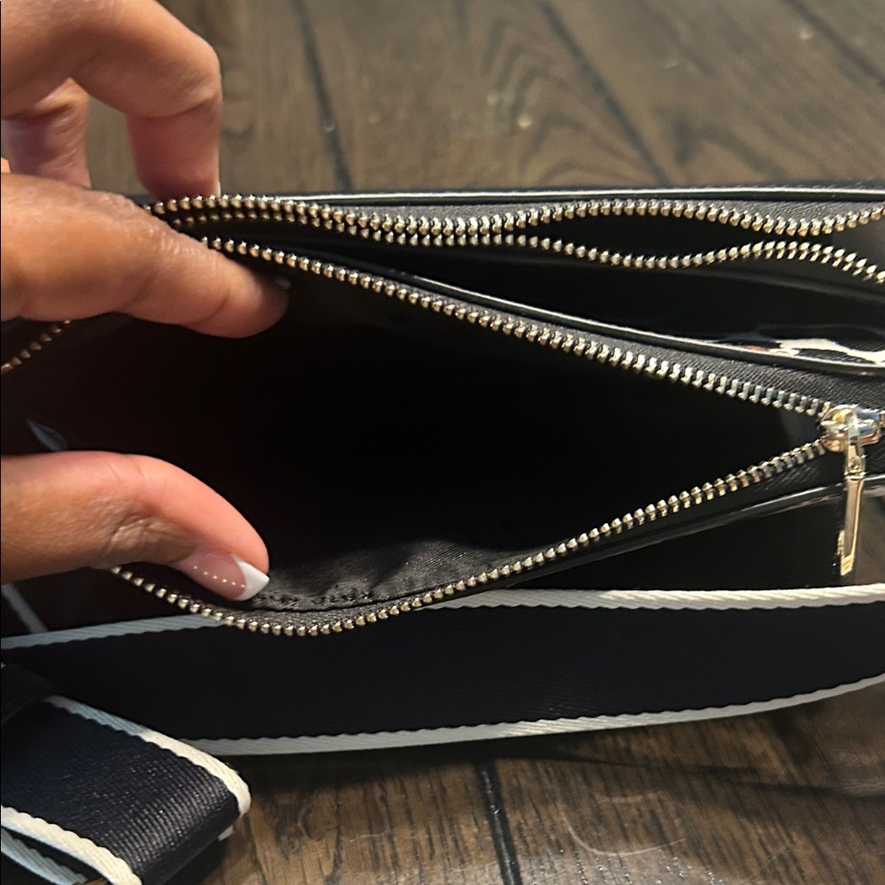 Kate Spade Black and Brown Animal Print Crossbody Bag - Picture 3 of 5